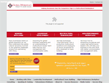 Tablet Screenshot of globalworkplace.com